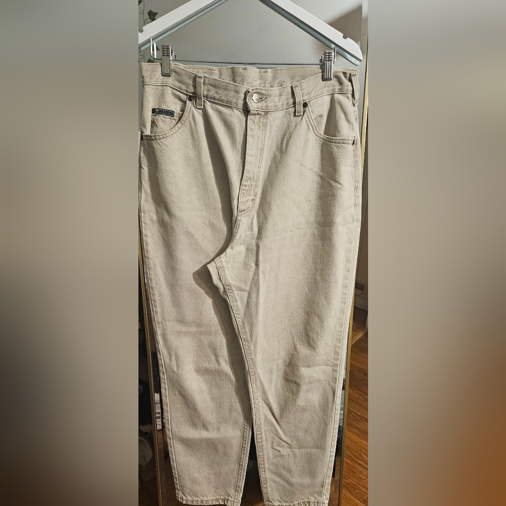 Lee JeansBeige High-Waisted